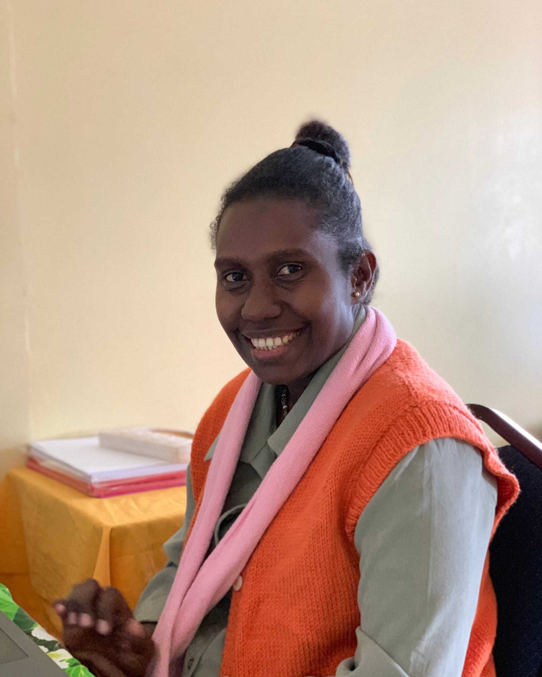 Joyce Koilopa, Principal.